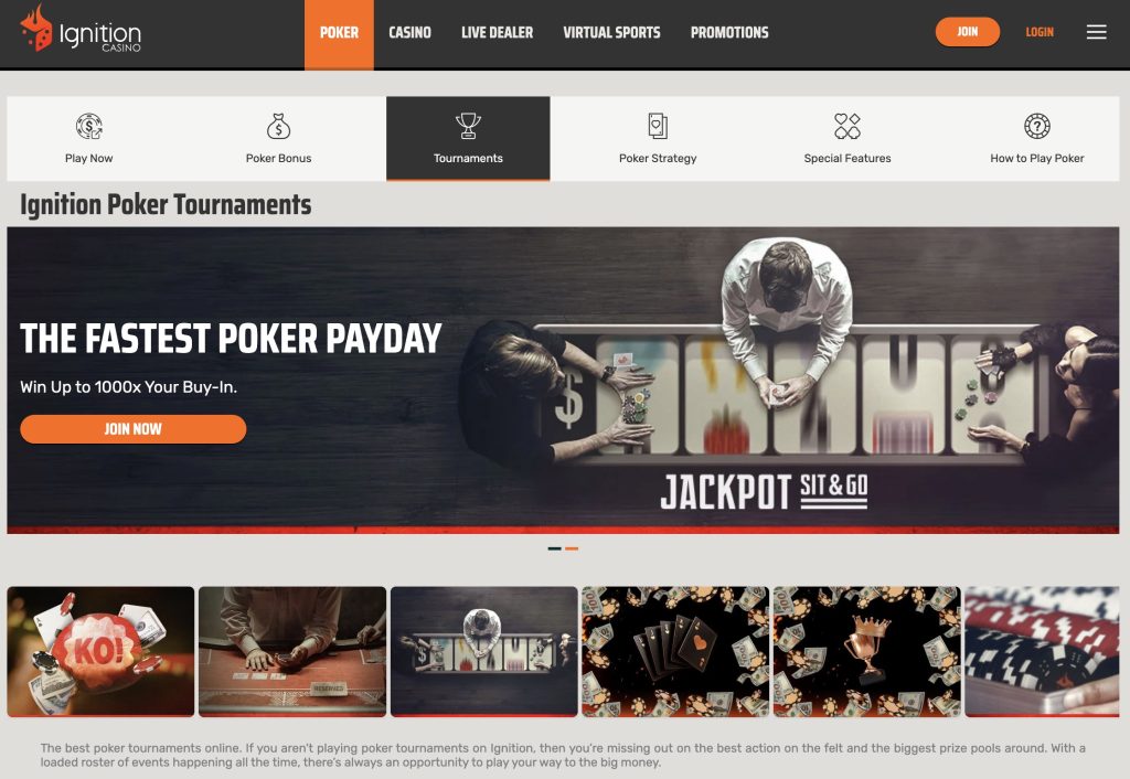Ignition Casino Anonymous Fast Poker Tables
